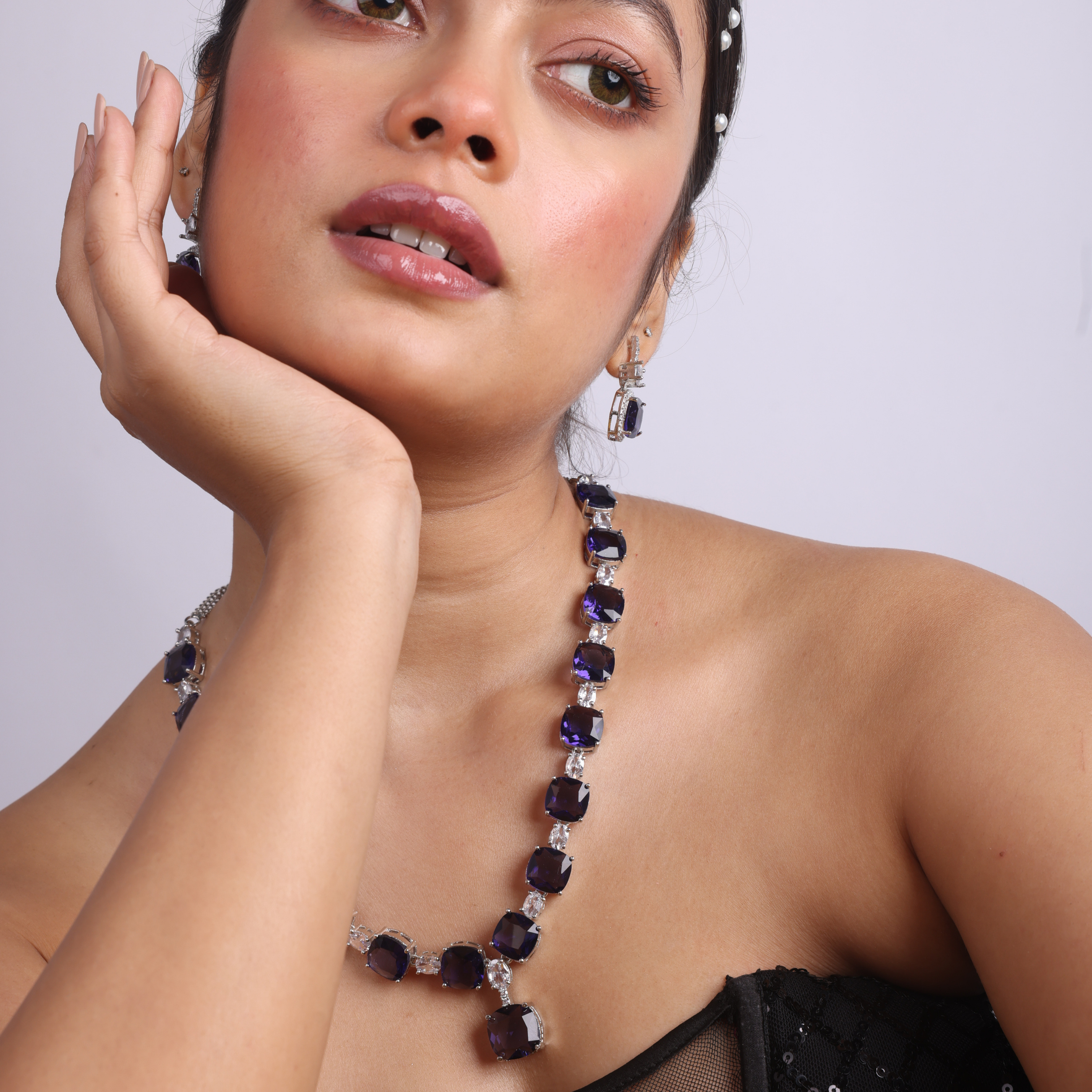 Qyra | Signature CZ Crystal Necklace