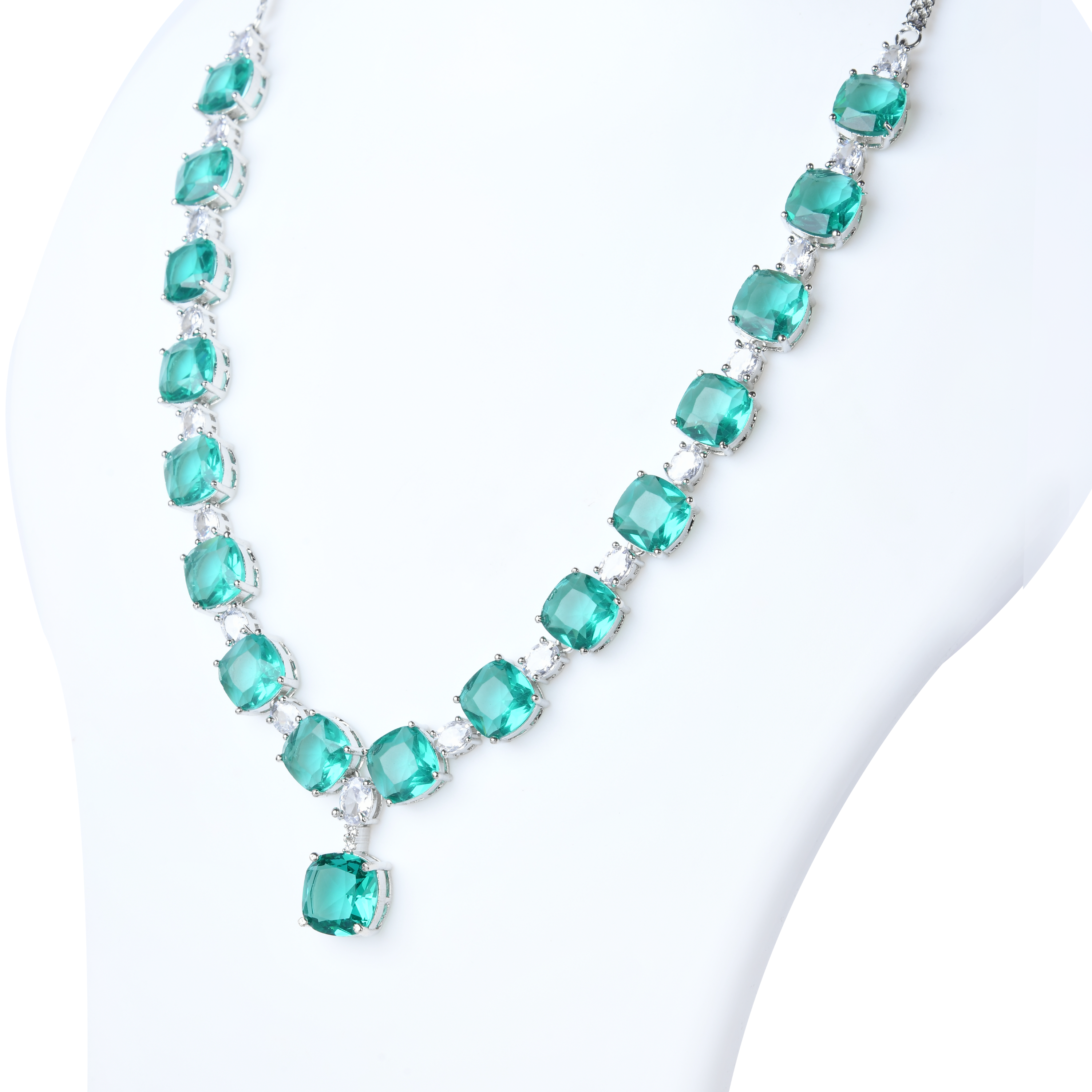 Qyra | Signature CZ Crystal Necklace