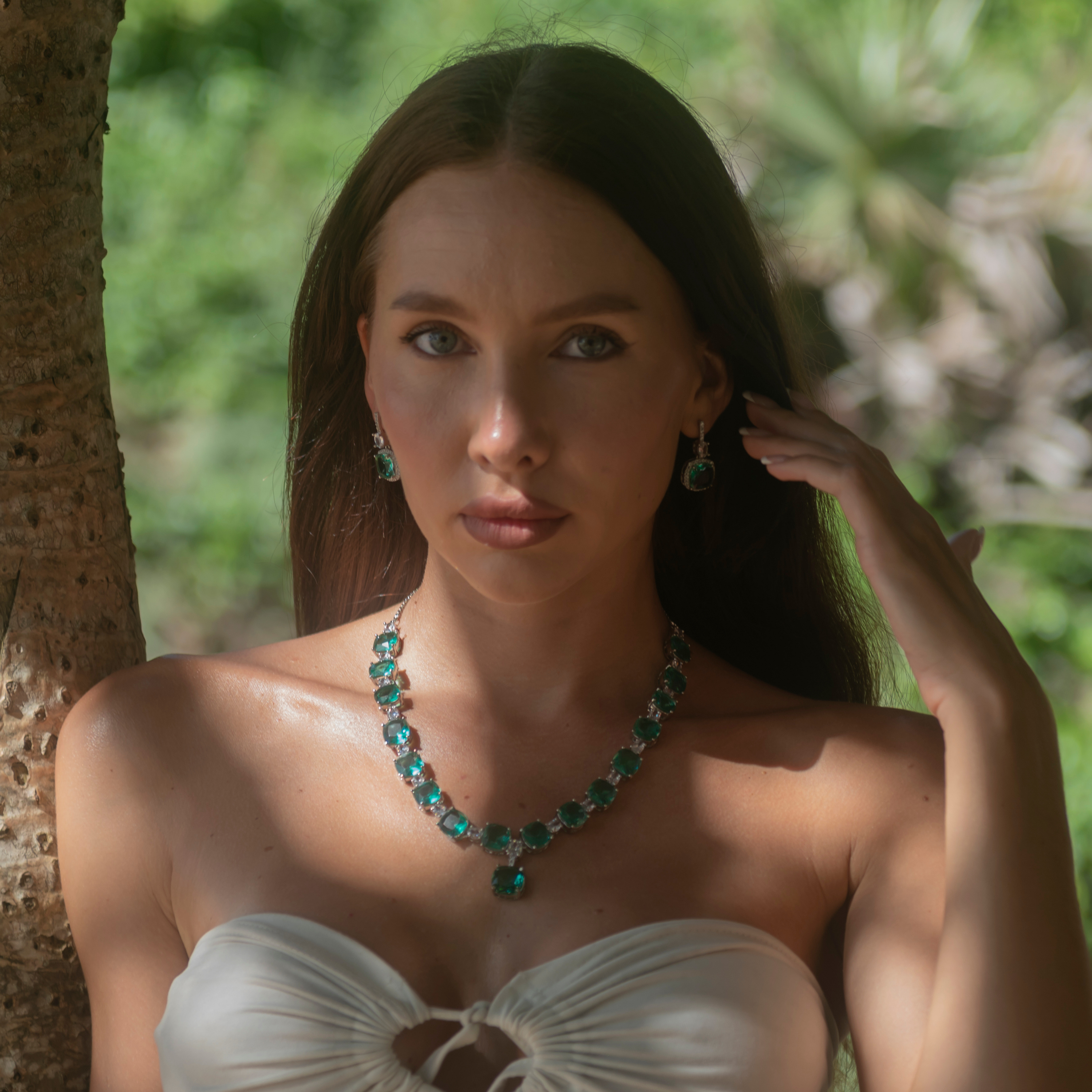 Qyra | Signature CZ Crystal Necklace