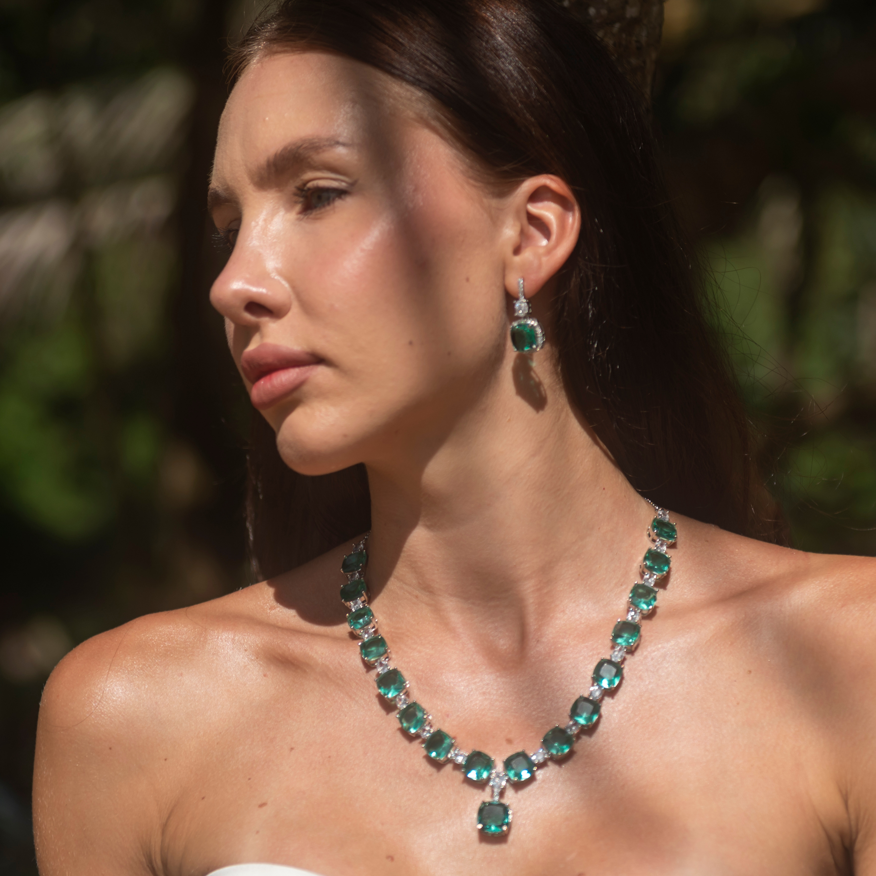 Qyra | Signature CZ Crystal Necklace