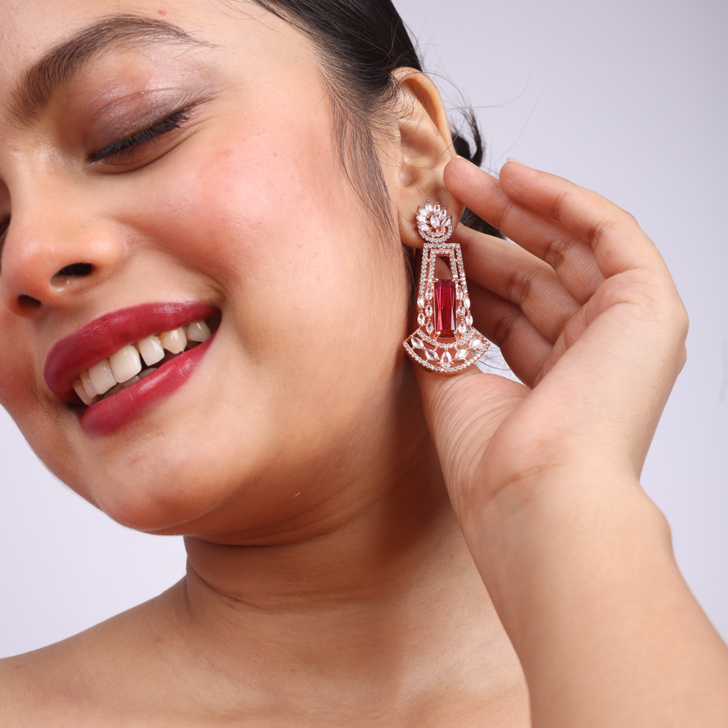 Radiant Dangles | Luxury CZ Crystal Dangle Earring