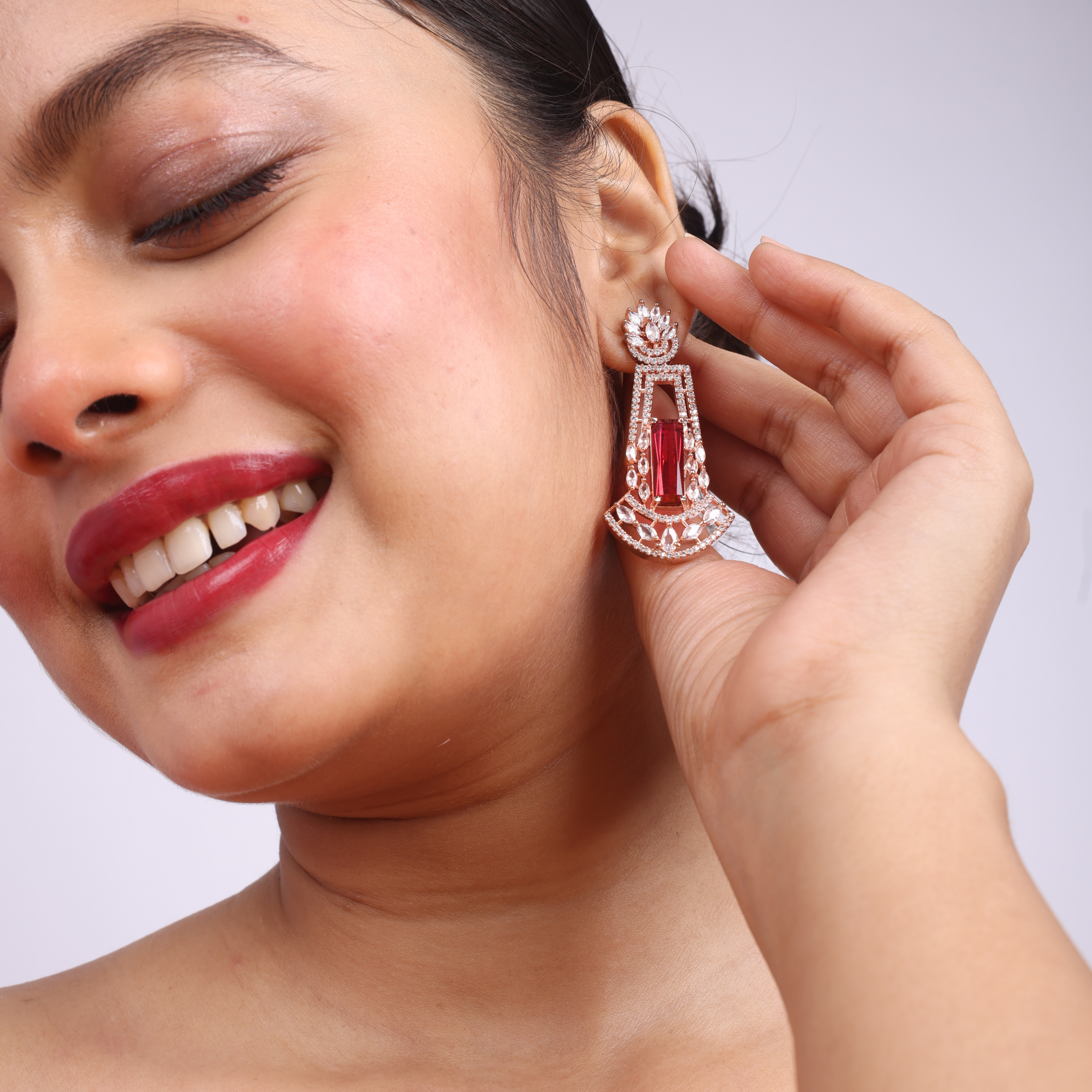 Radiant Dangles | Luxury CZ Crystal Dangle Earring