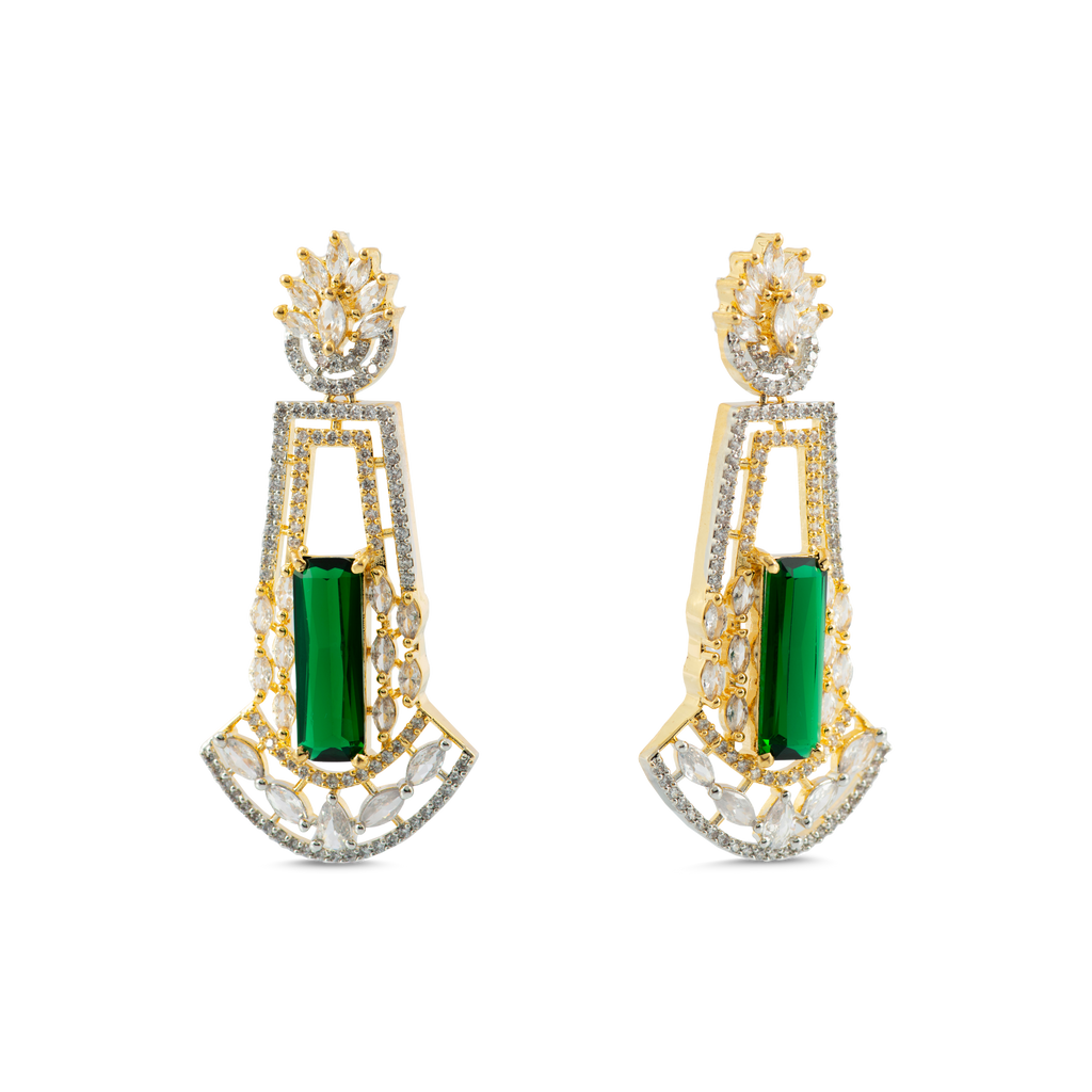Radiant Dangles | Luxury CZ Crystal Dangle Earring