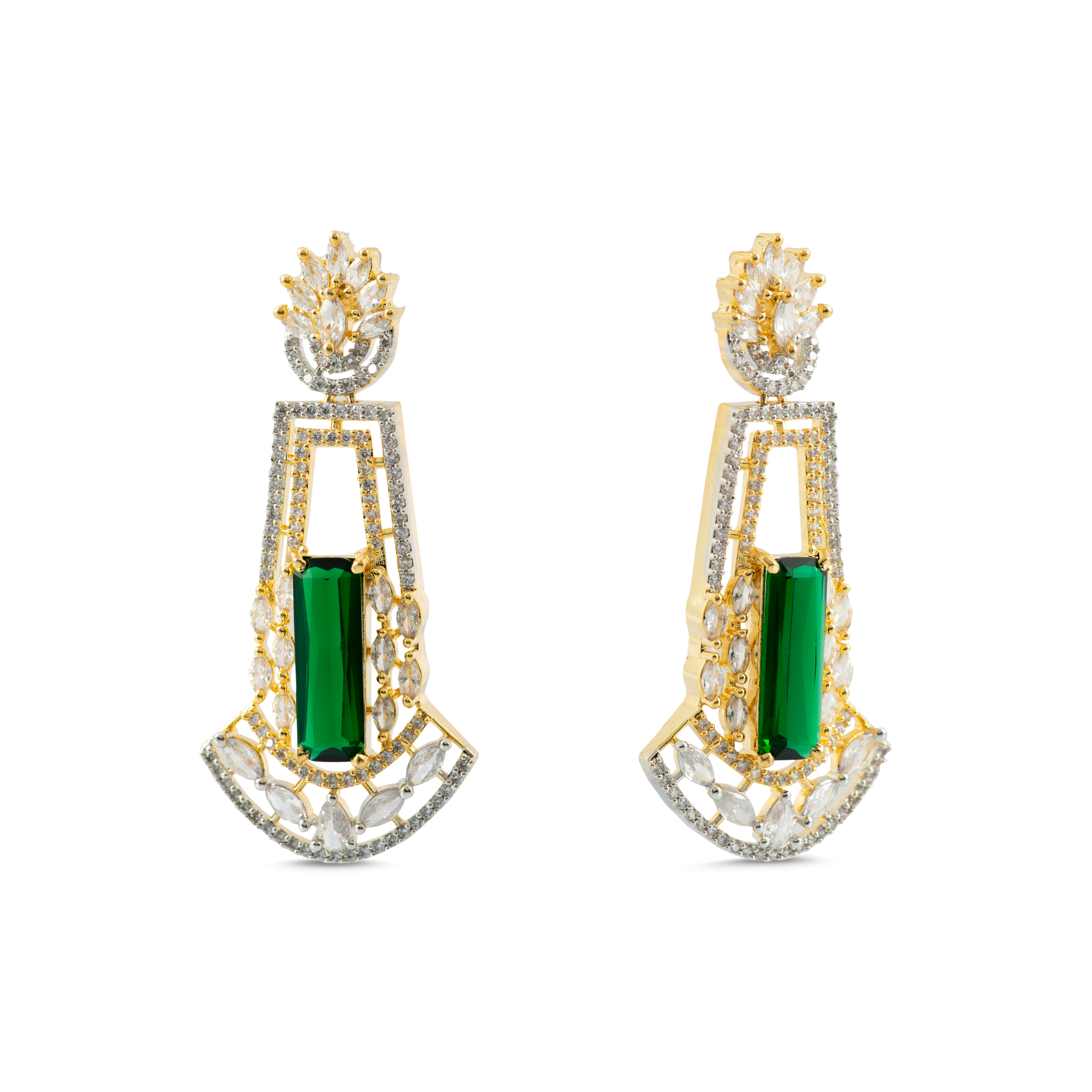 Radiant Dangles | Luxury CZ Crystal Dangle Earring