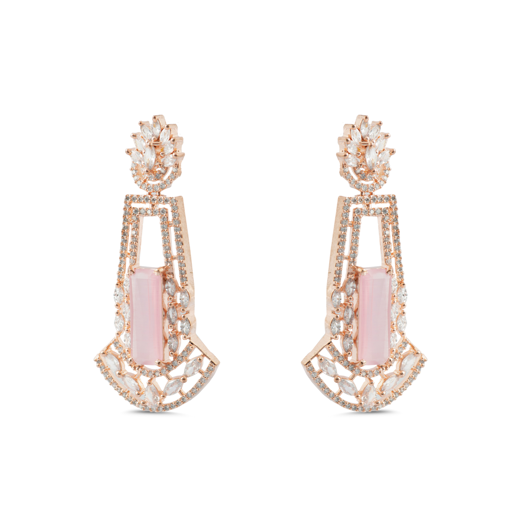 Radiant Dangles | Luxury CZ Crystal Dangle Earring