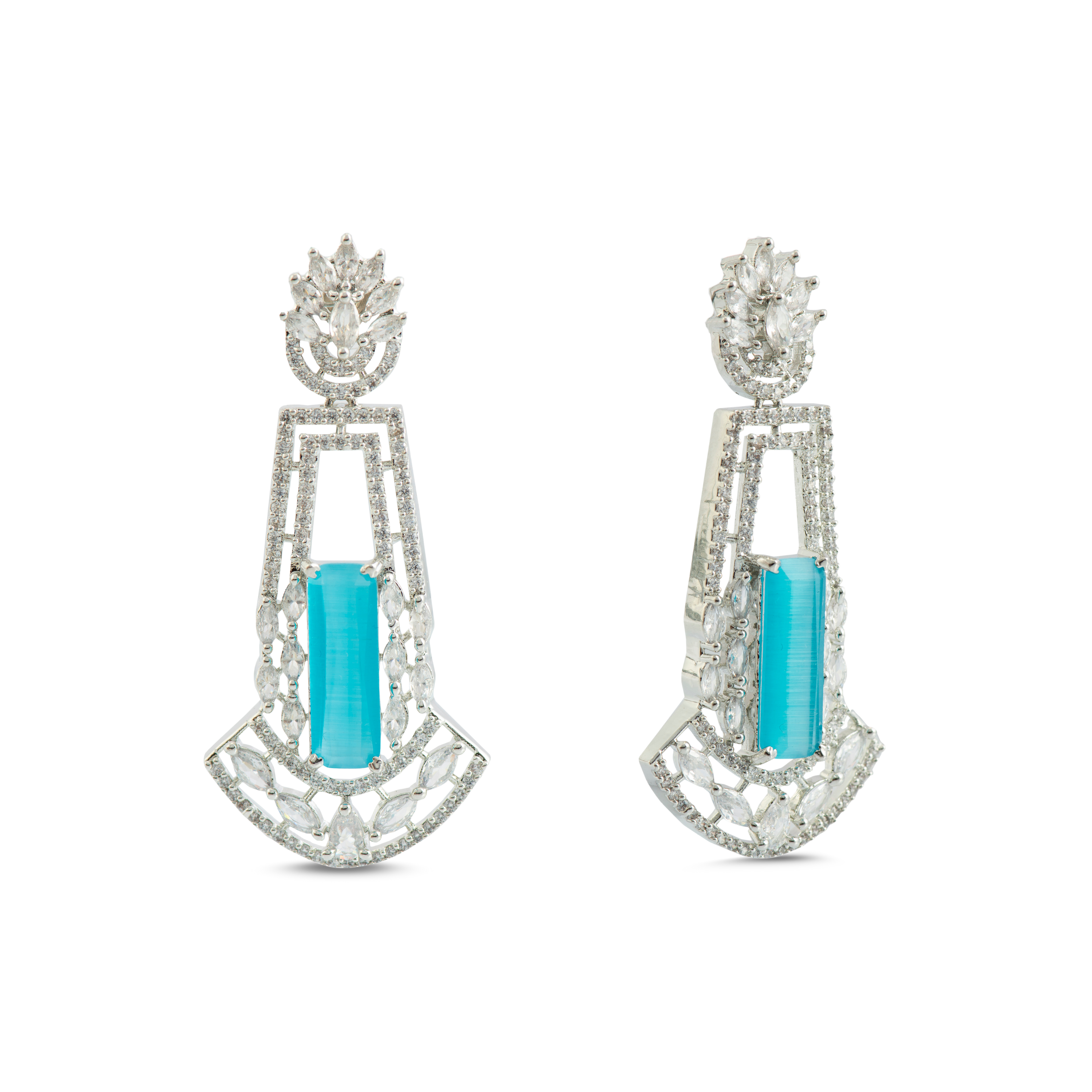 Radiant Dangles | Luxury CZ Crystal Dangle Earring