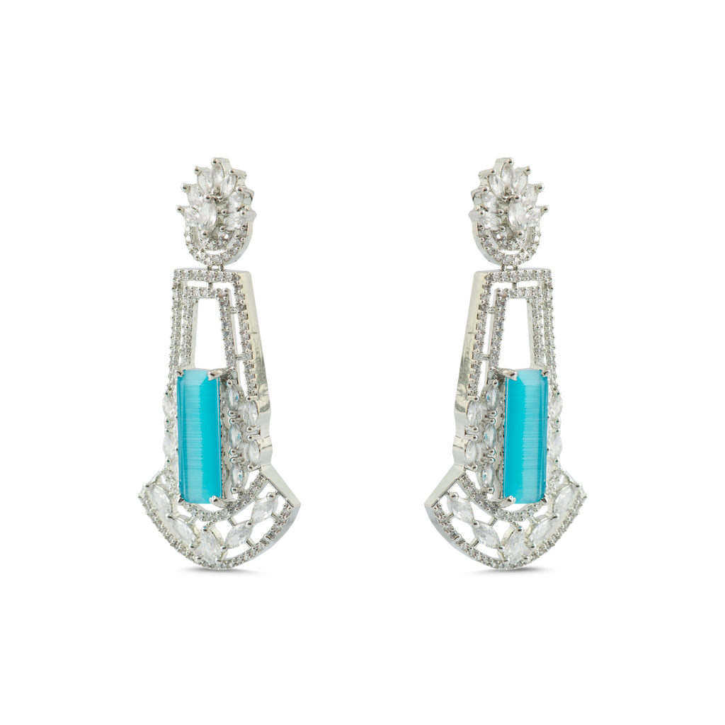 Radiant Dangles | Luxury CZ Crystal Dangle Earring