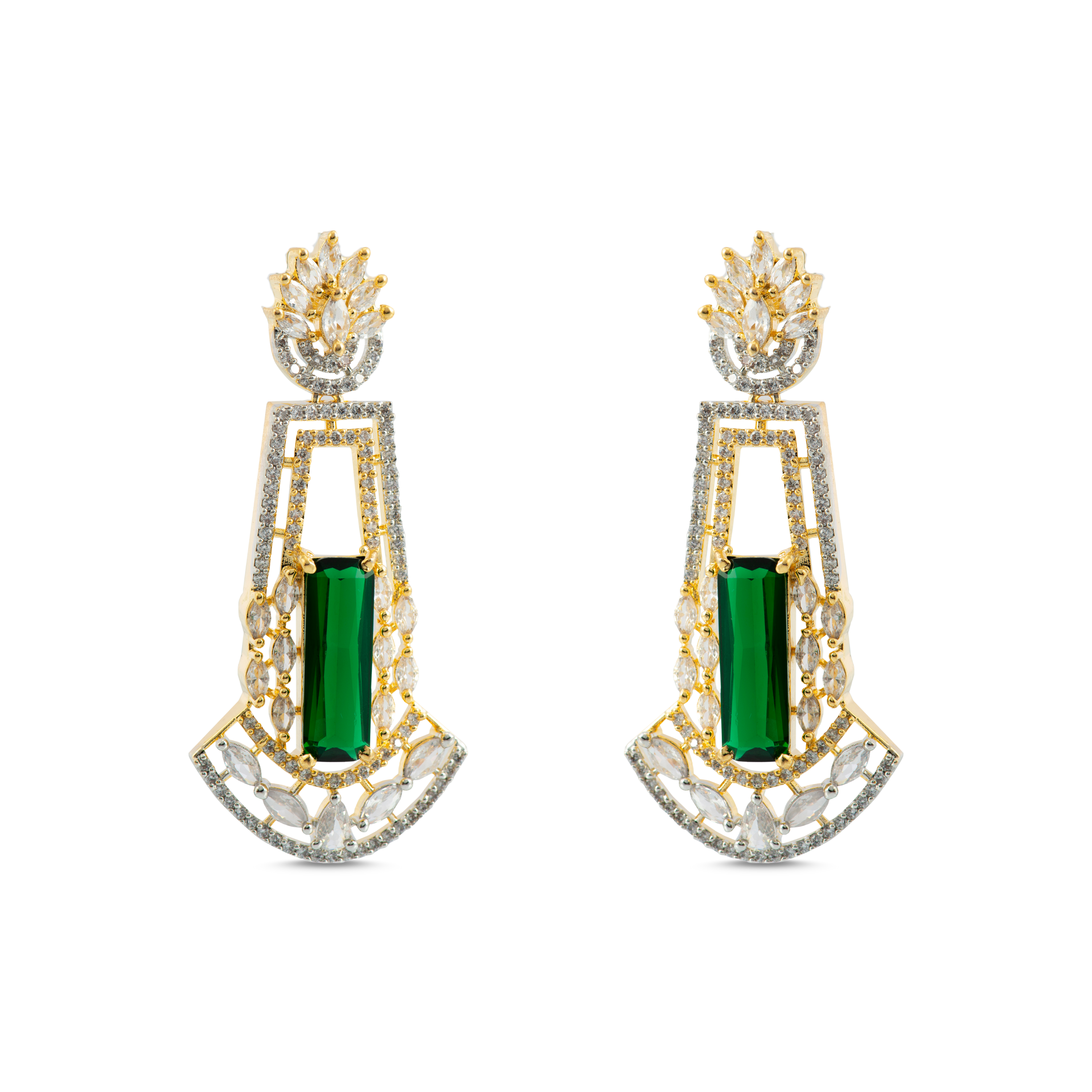 Radiant Dangles | Luxury CZ Crystal Dangle Earring