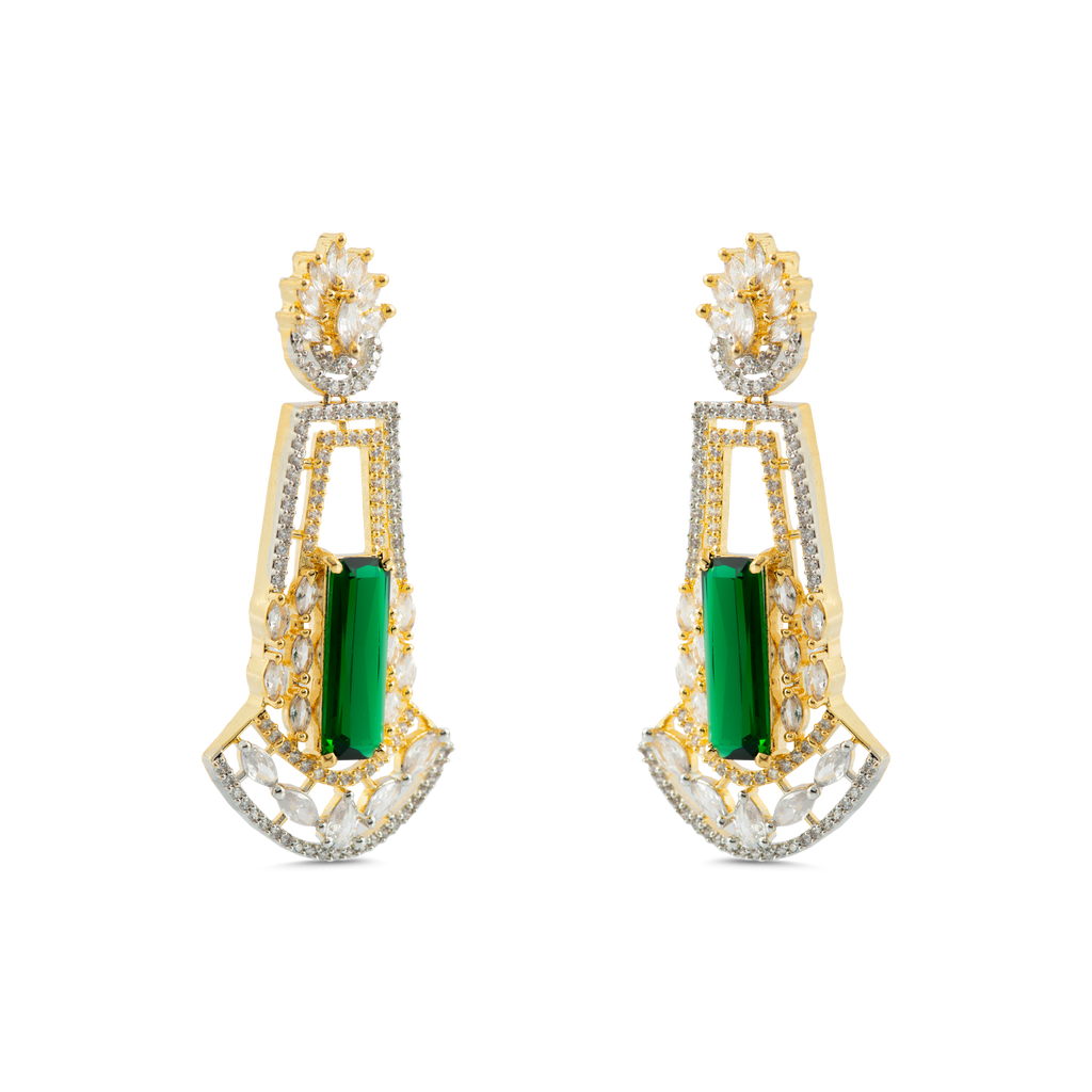 Radiant Dangles | Luxury CZ Crystal Dangle Earring