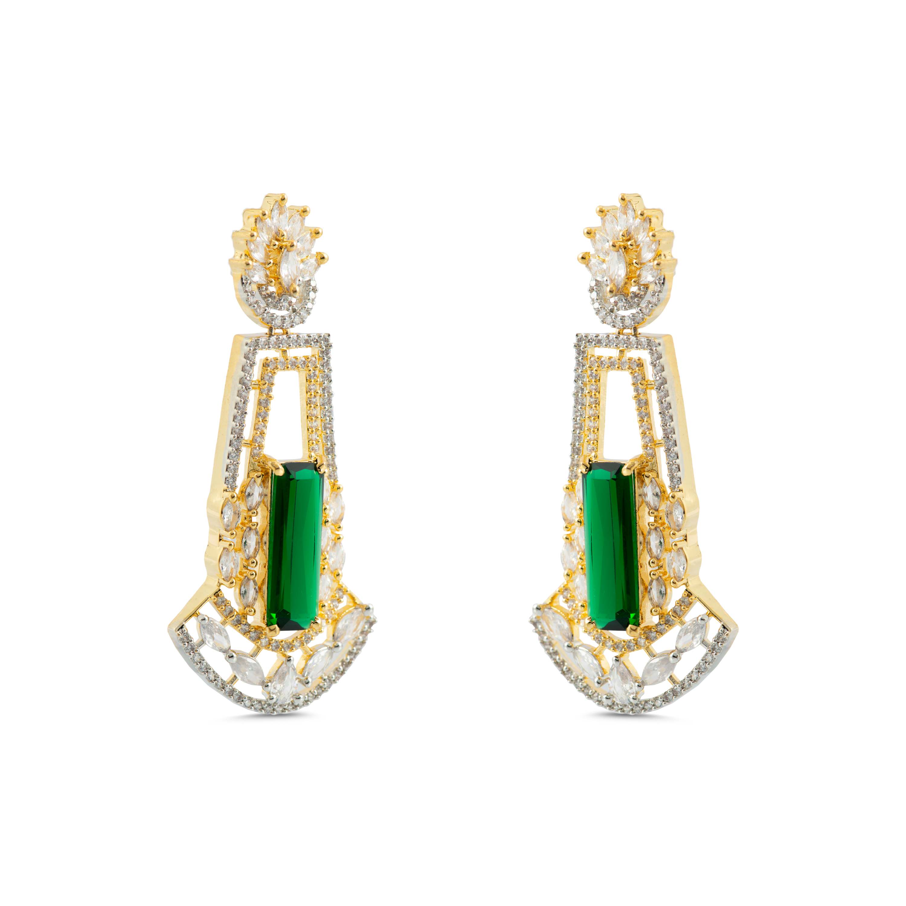 Radiant Dangles | Luxury CZ Crystal Dangle Earring