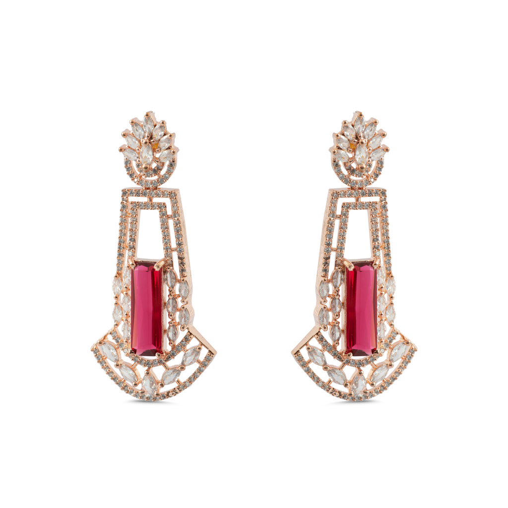 Radiant Dangles | Luxury CZ Crystal Dangle Earring