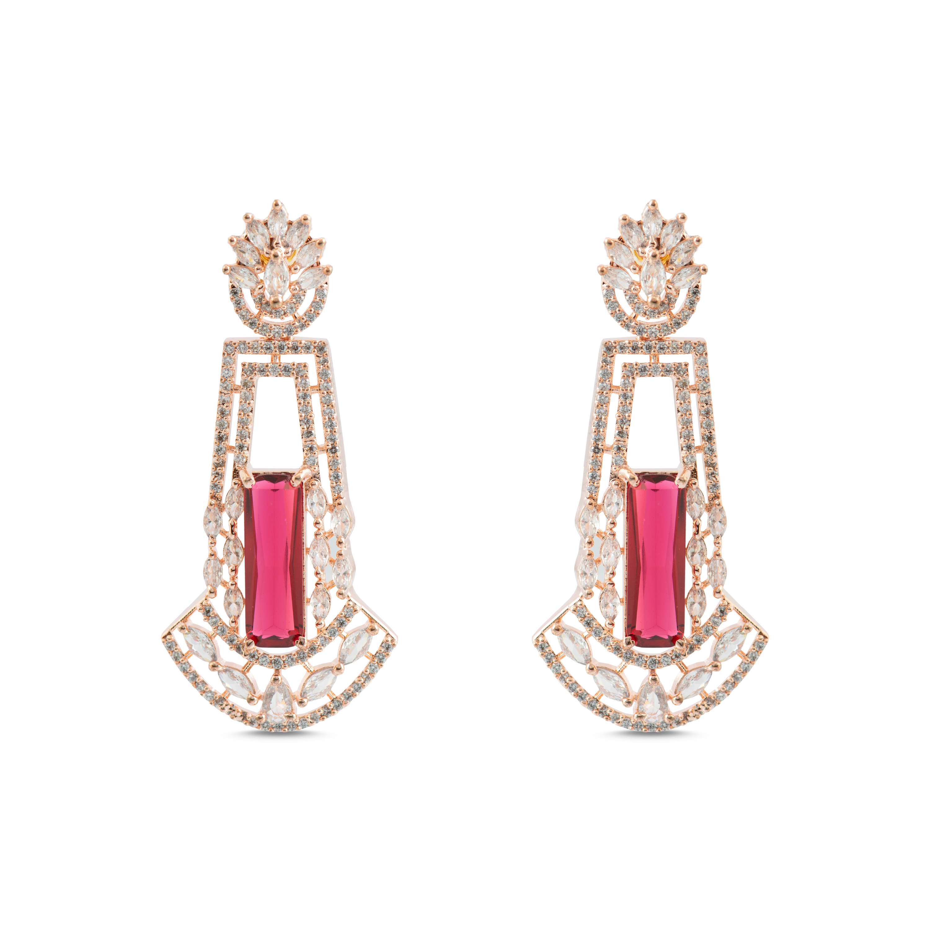 Radiant Dangles | Luxury CZ Crystal Dangle Earring