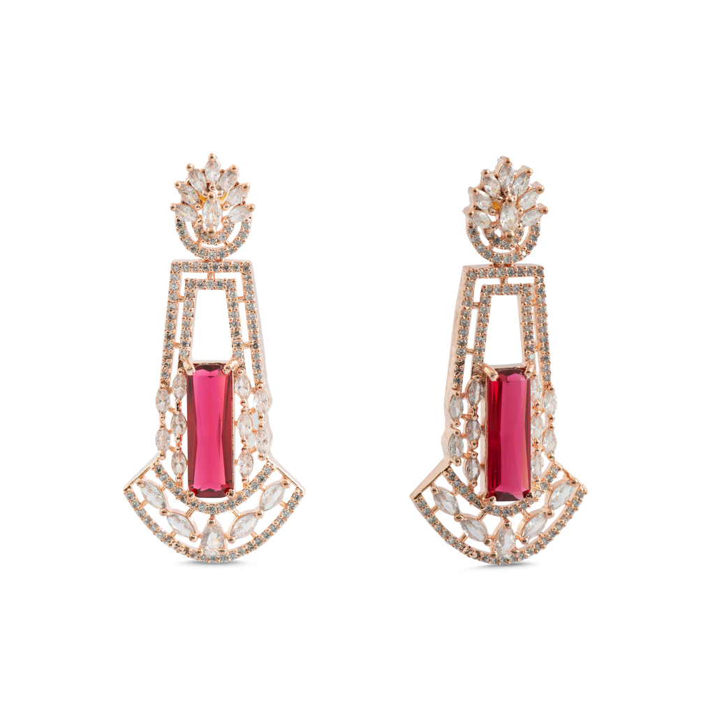 Radiant Dangles | Luxury CZ Crystal Dangle Earring