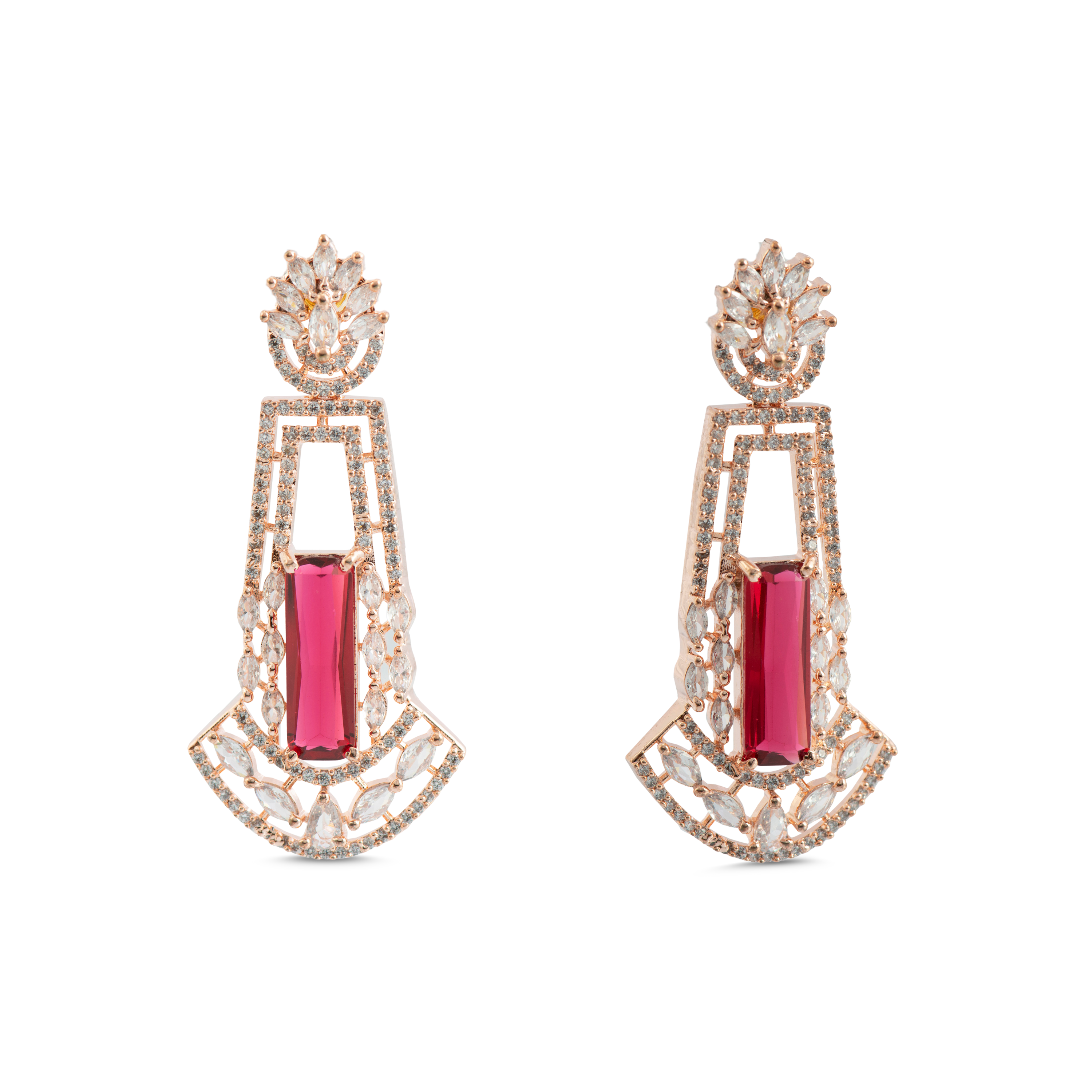 Radiant Dangles | Luxury CZ Crystal Dangle Earring