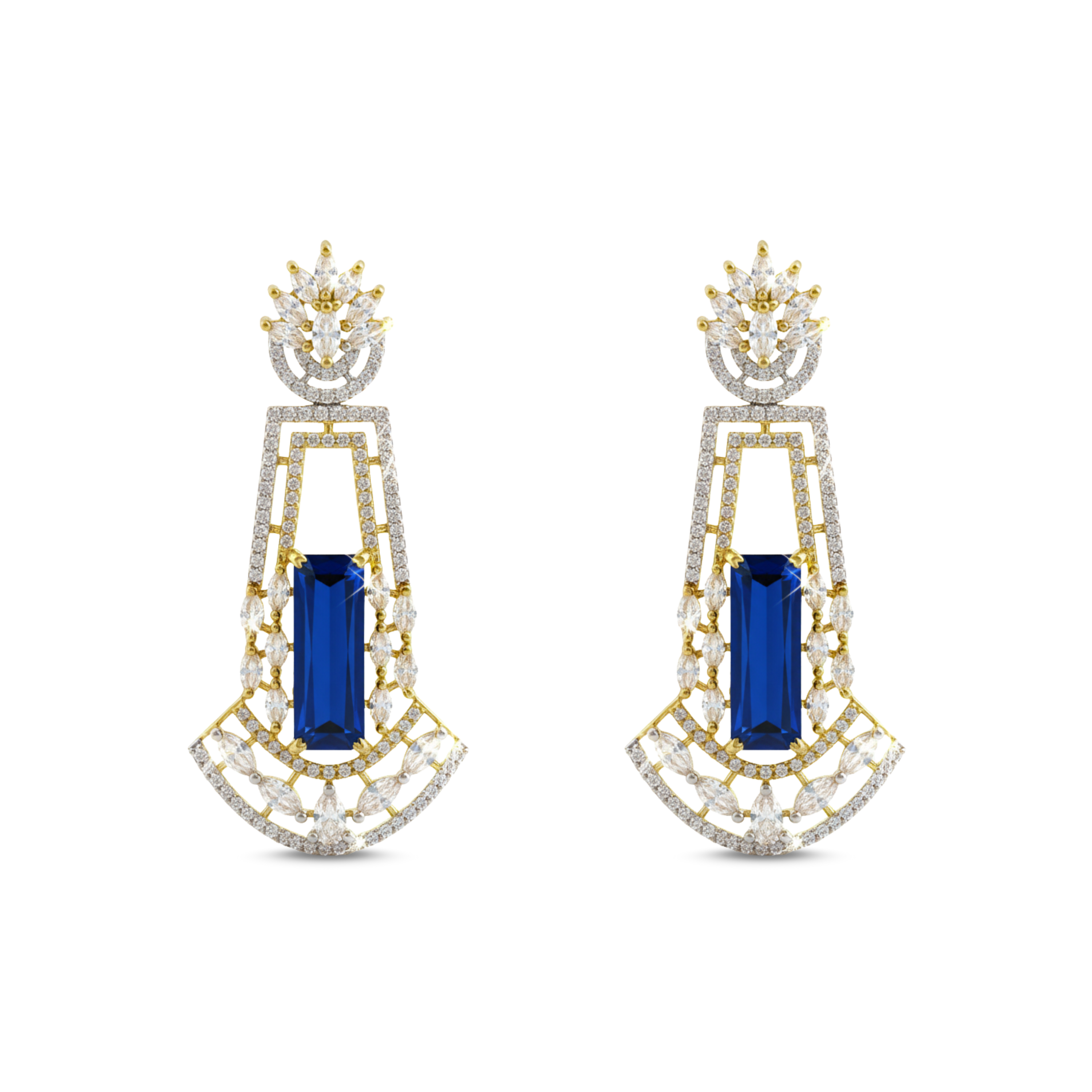 Radiant Dangles | Luxury CZ Crystal Dangle Earring