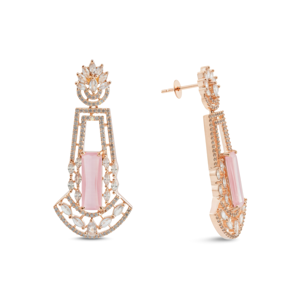 Radiant Dangles | Luxury CZ Crystal Dangle Earring