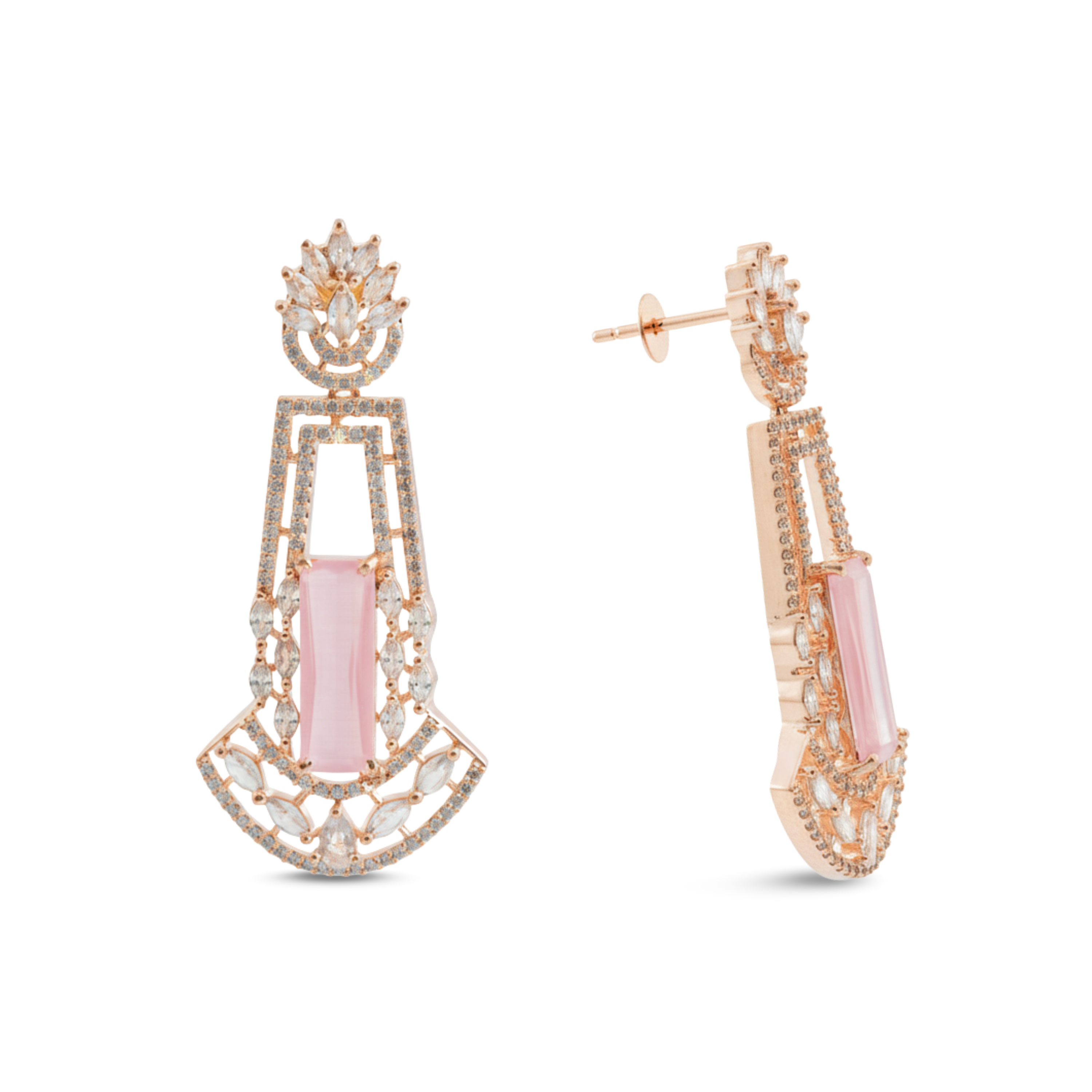 Radiant Dangles | Luxury CZ Crystal Dangle Earring