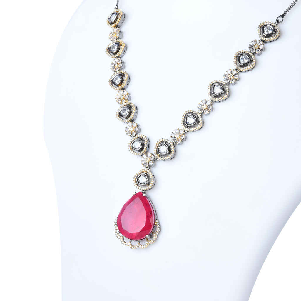 Rare Accomplice | Signature Doublet Crystal Necklace Set