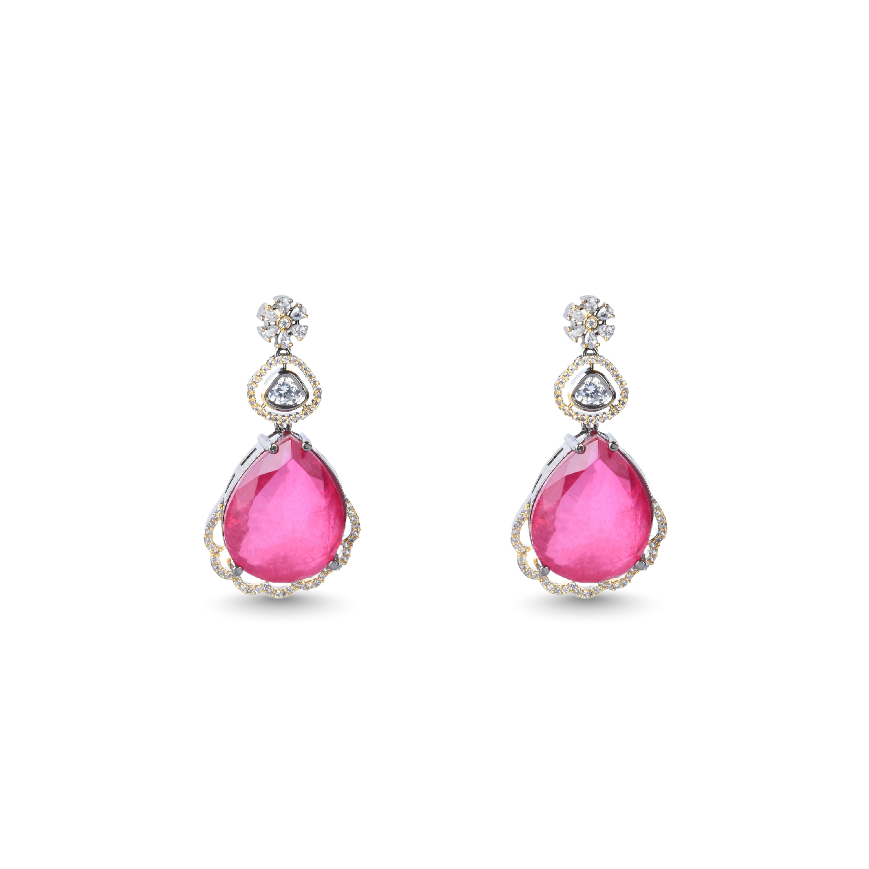 Rare Accomplice | Signature Doublet Crystal Necklace Set