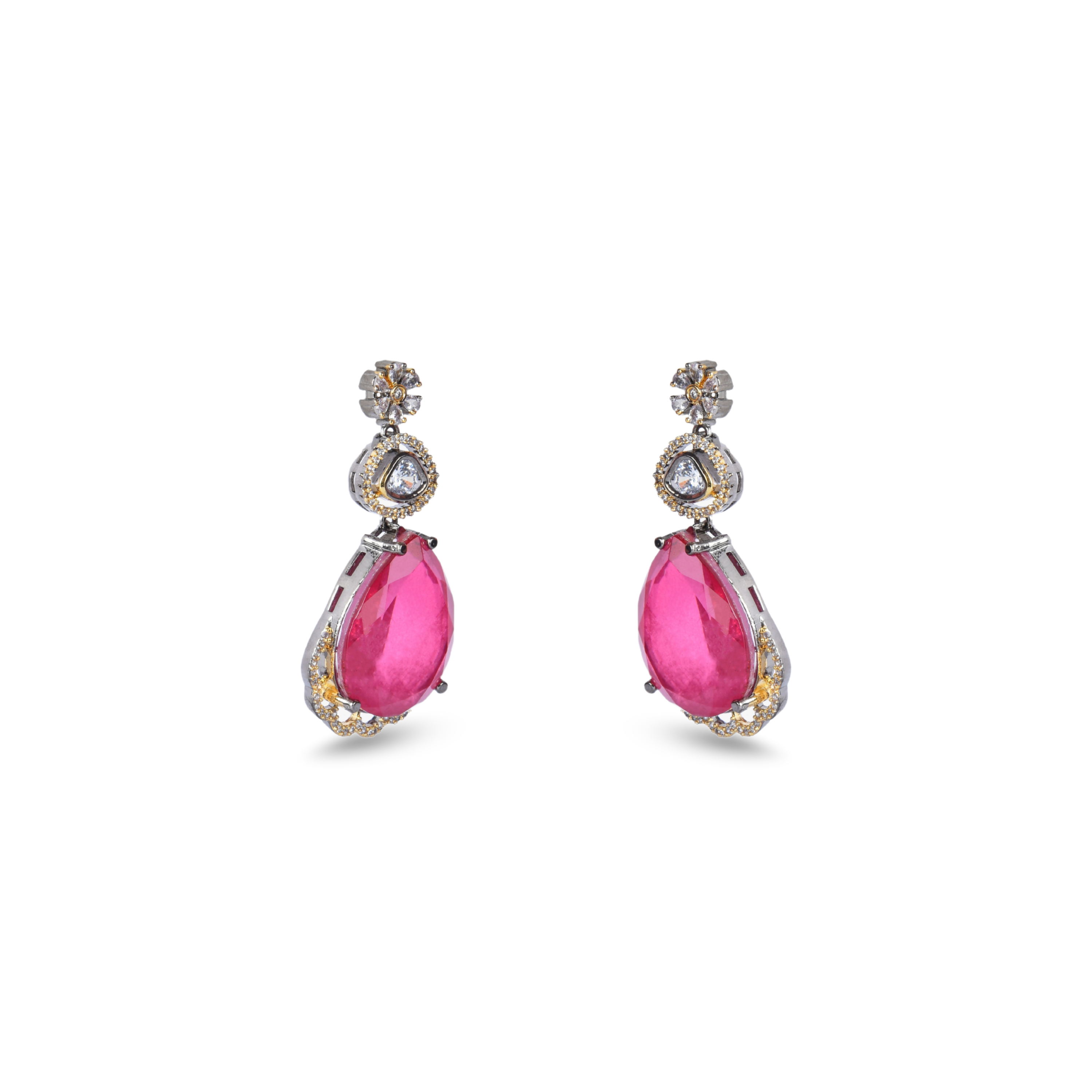 Rare Accomplice | Signature Doublet Crystal Necklace Set