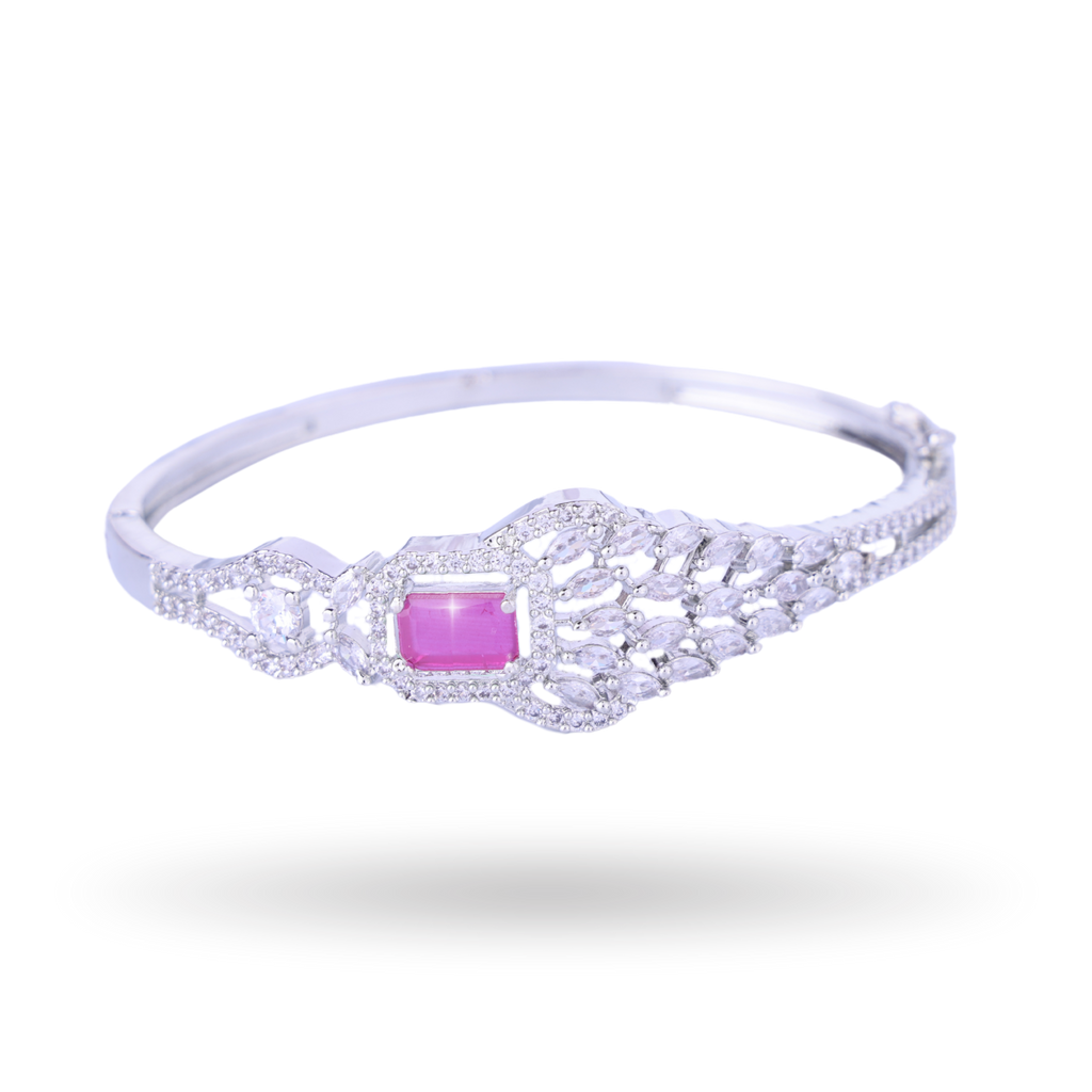 Rebelcuff | Ruby | Premium CZ Crystal Bracelet