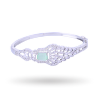 Rebelcuff | Mint Green | Premium CZ Crystal Bracelet