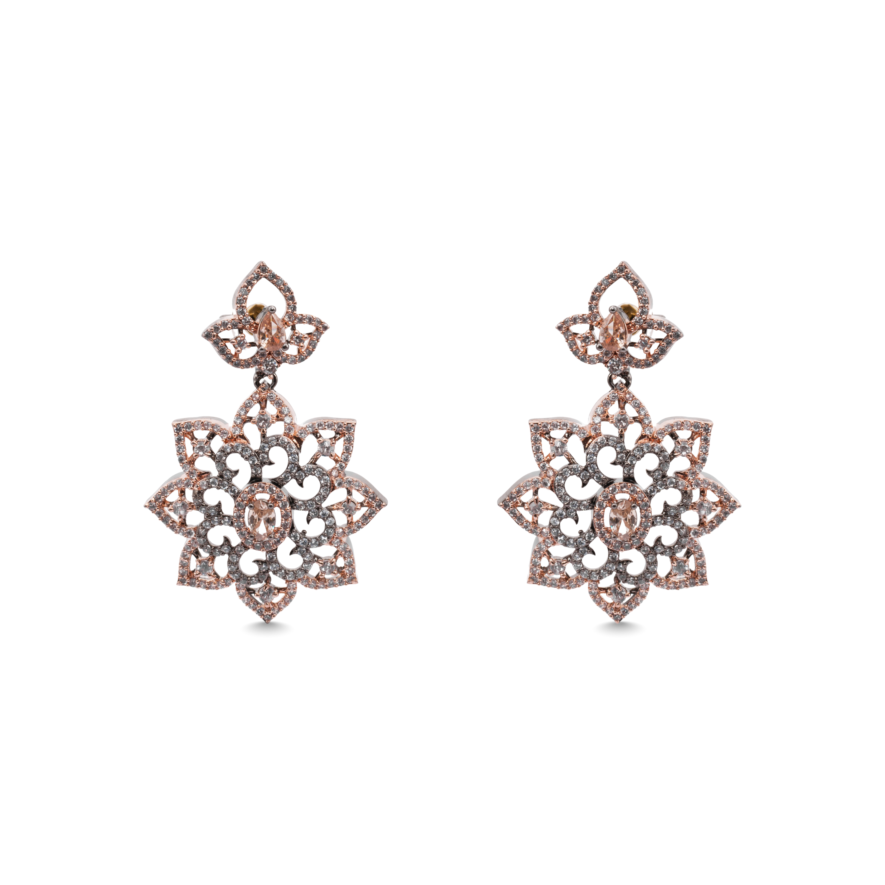 Royal Haematite | Luxury CZ Crystal Choker Set