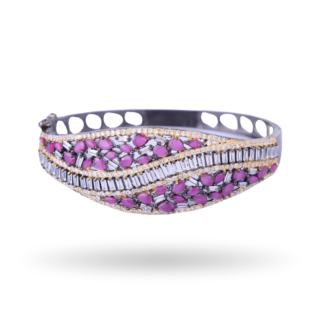 Royalyn | Amethyst | Premium CZ Crystal Bracelet