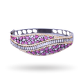 Royalyn | Amethyst | Premium CZ Crystal Bracelet