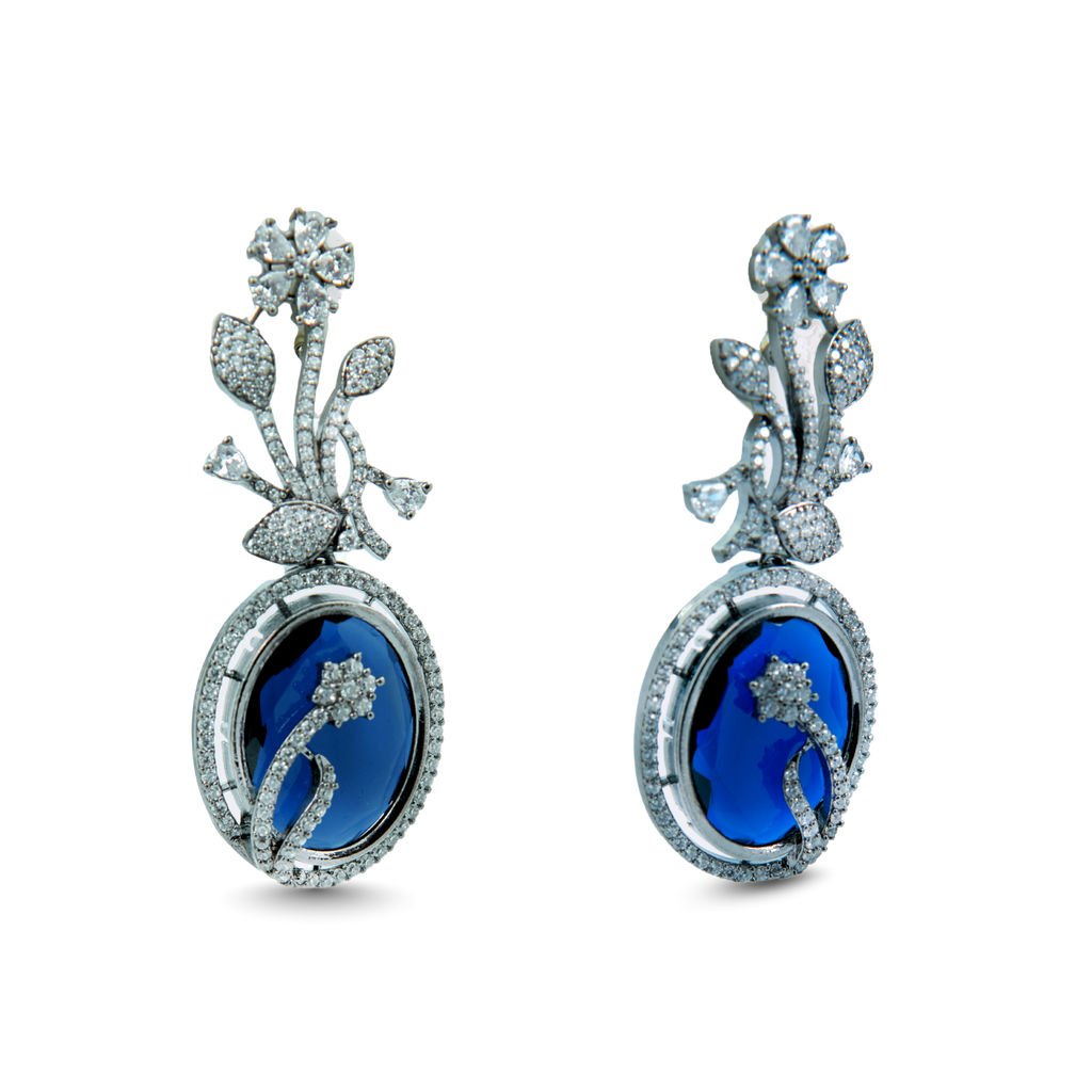 Sapphire Tinesl | Luxury CZ Crystal Earring