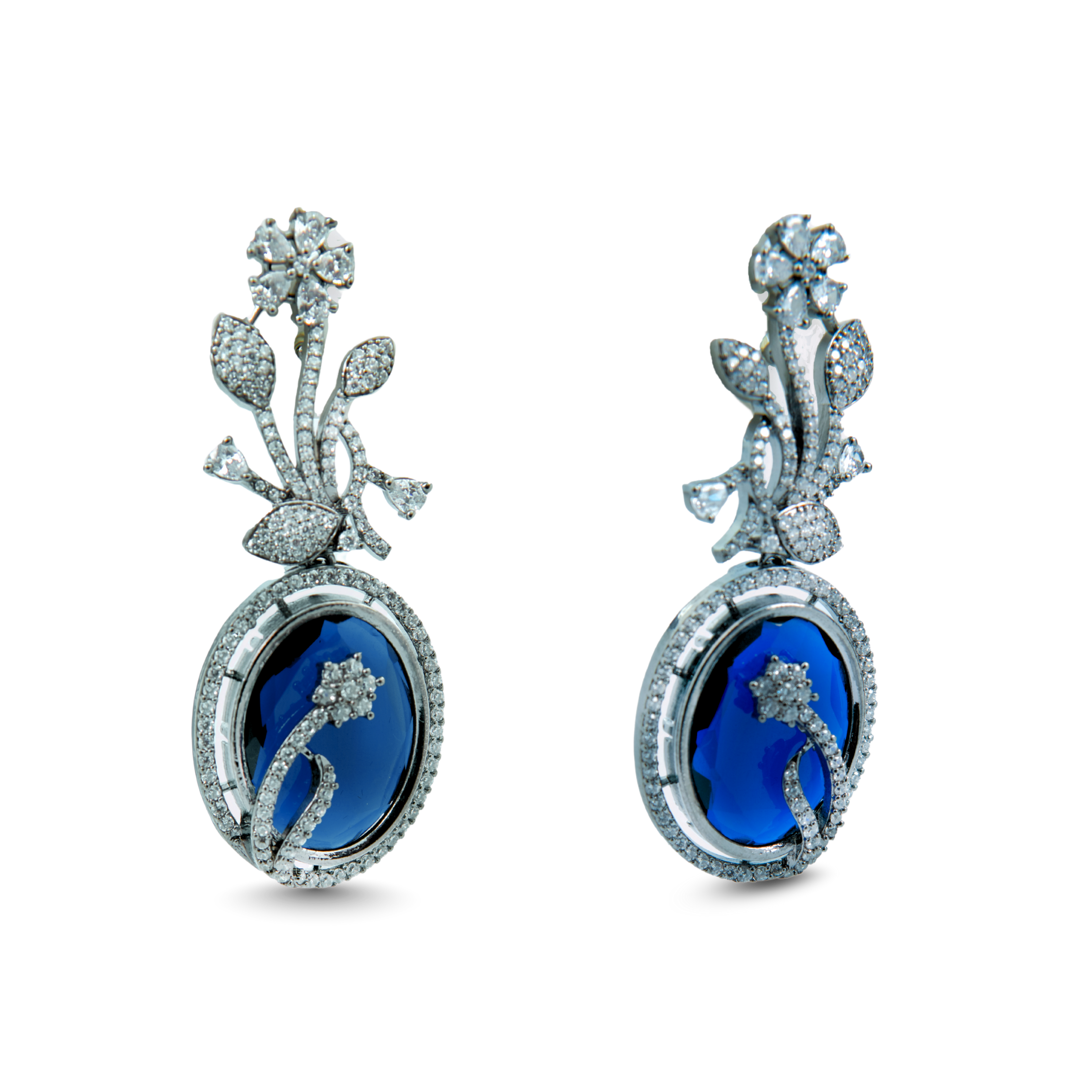 Sapphire Tinesl | Luxury CZ Crystal Earring
