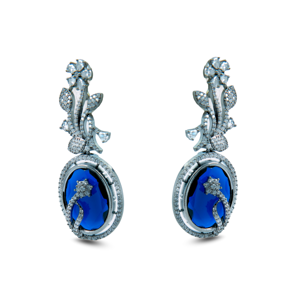 Sapphire Tinesl | Luxury CZ Crystal Earring