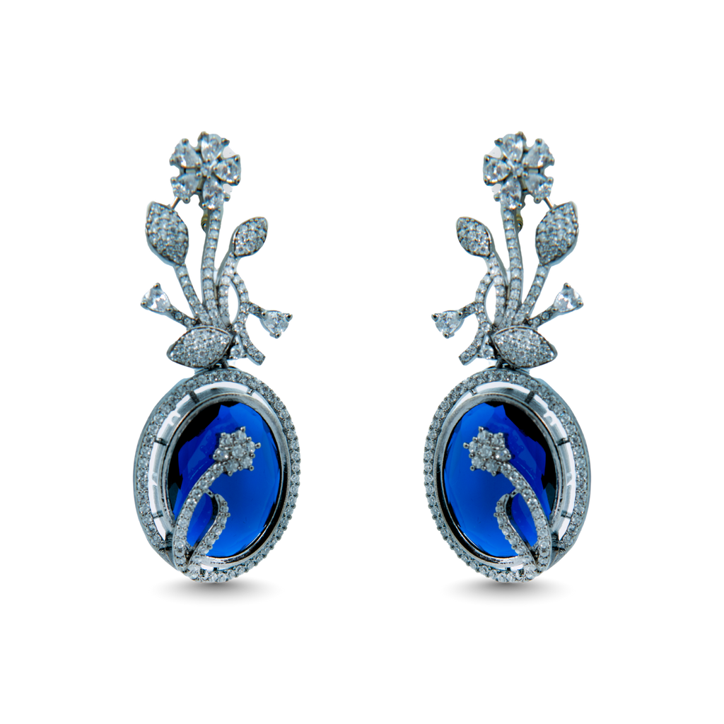 Sapphire Tinesl | Luxury CZ Crystal Earring