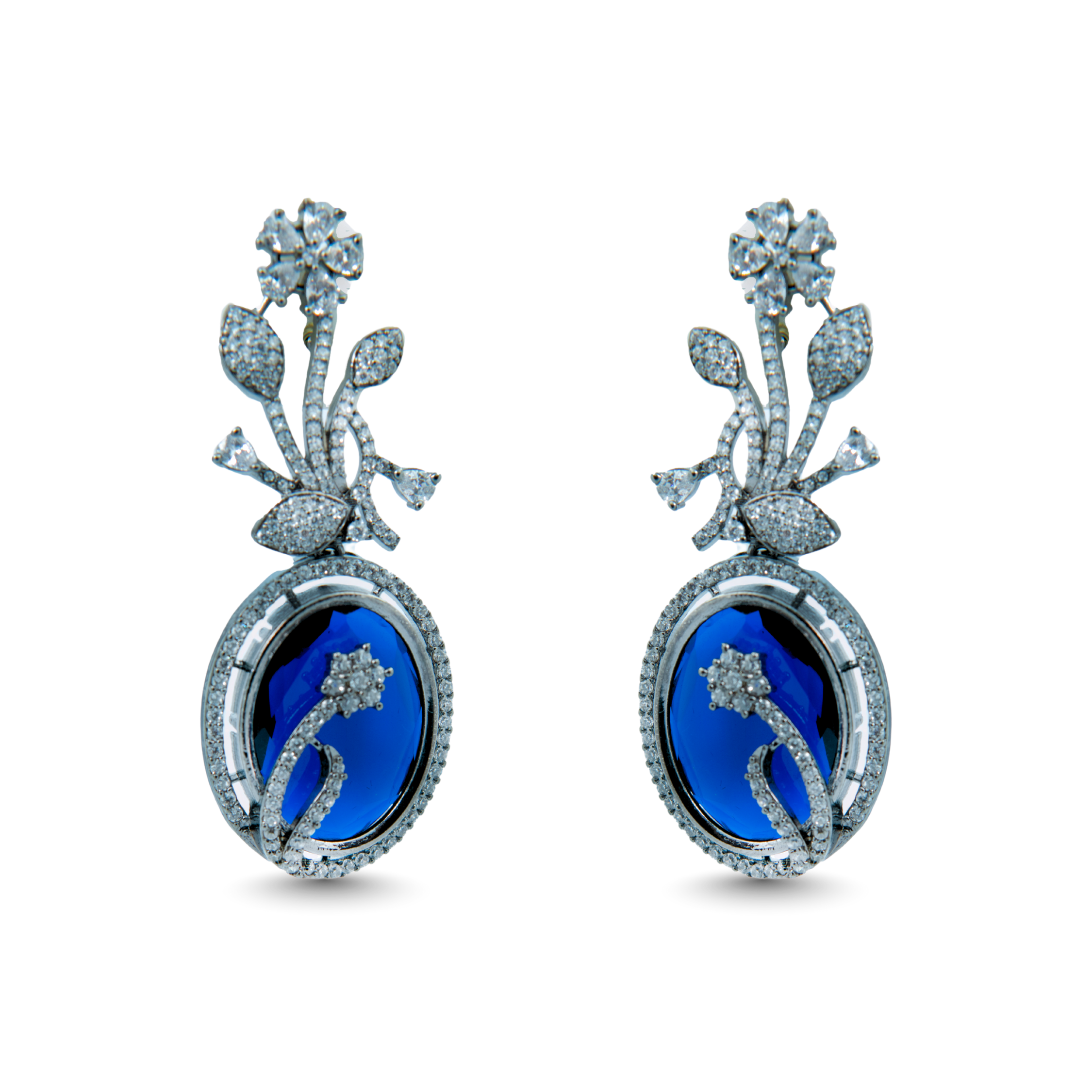 Sapphire Tinesl | Luxury CZ Crystal Earring