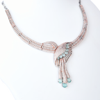 Sea Gooseberry | Signature CZ Crystal Necklace Set