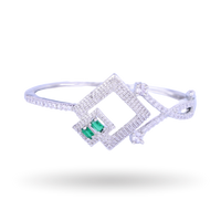 Shimmersphere | Emerald | Luxury CZ Crystal Bracelet