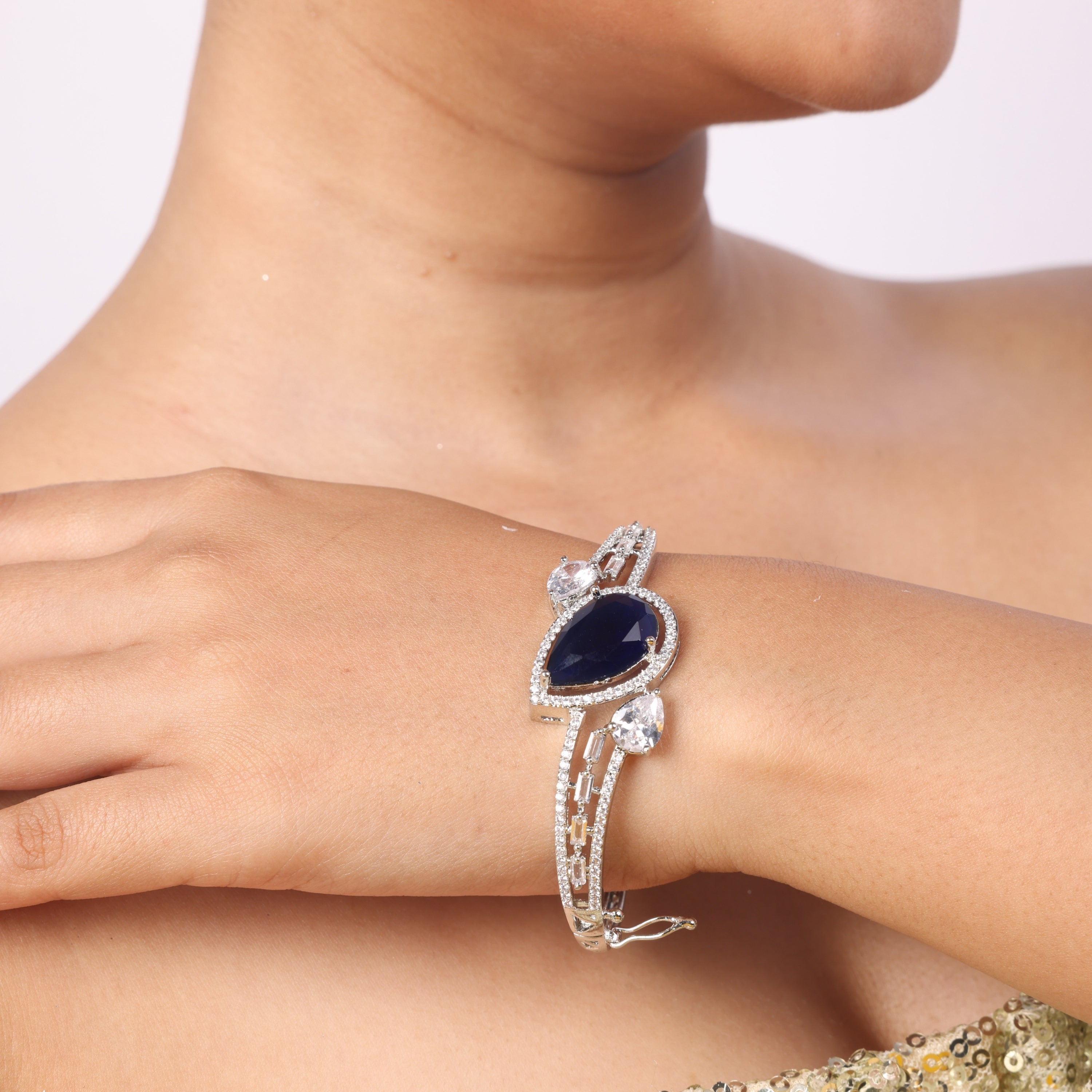 Silver Bling | Premium CZ Crystal Bracelet