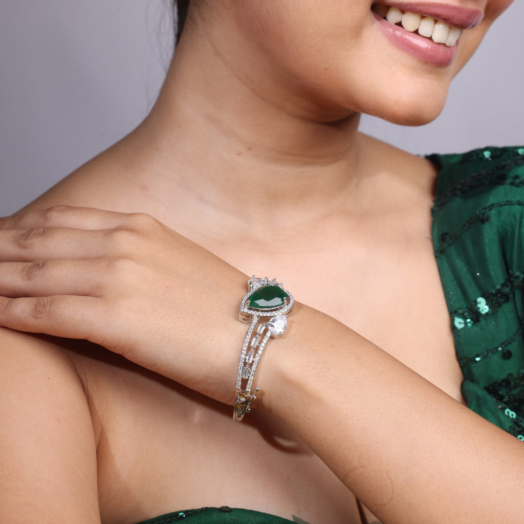 Silver Bling | Premium CZ Crystal Bracelet