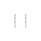 Silver Strands | Premium CZ Crystal Necklace Set