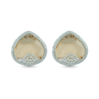 Solstice Shine | Topaz | Premium CZ Crystal Stud Earring