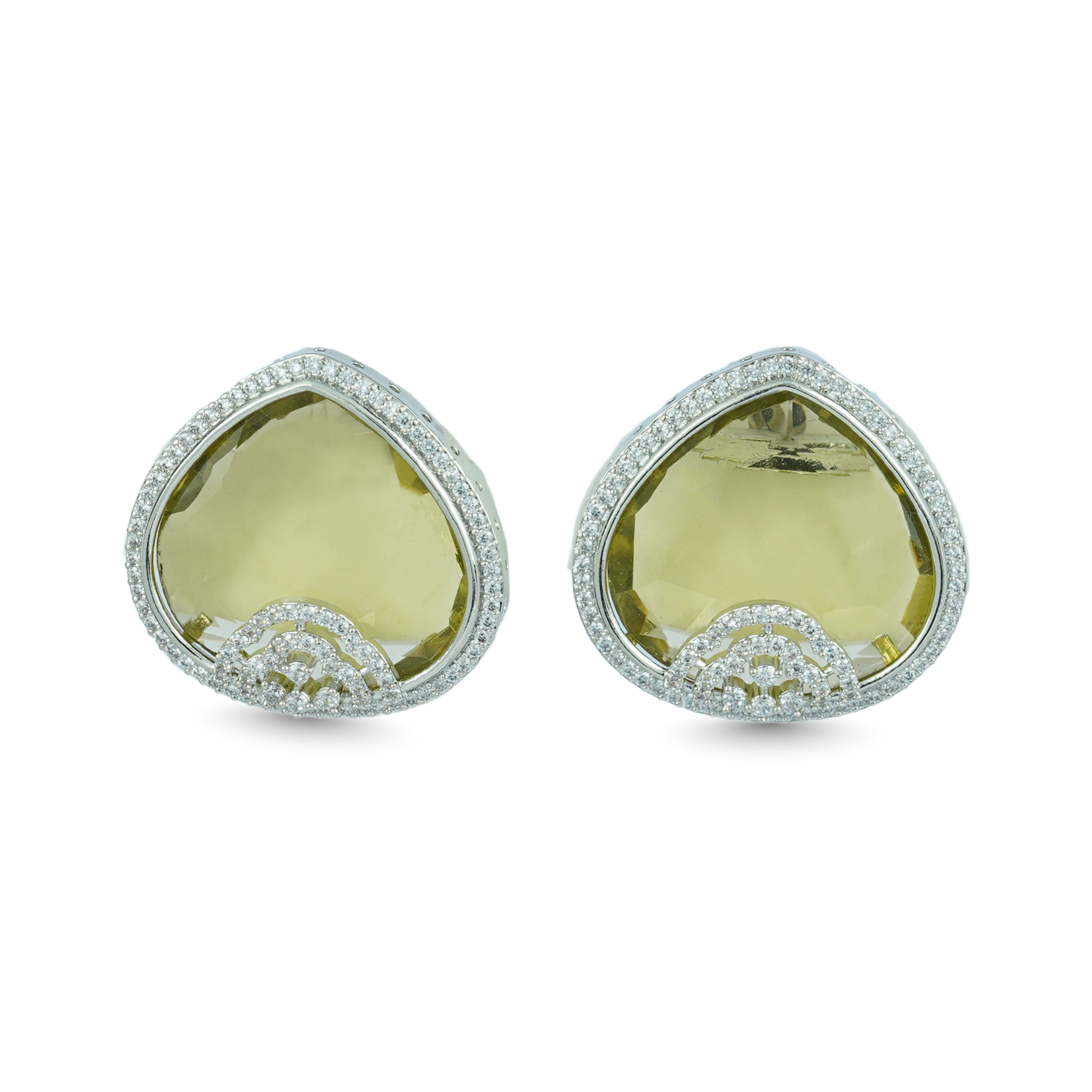 Solstice Shine | Premium CZ Crystal Stud Earring