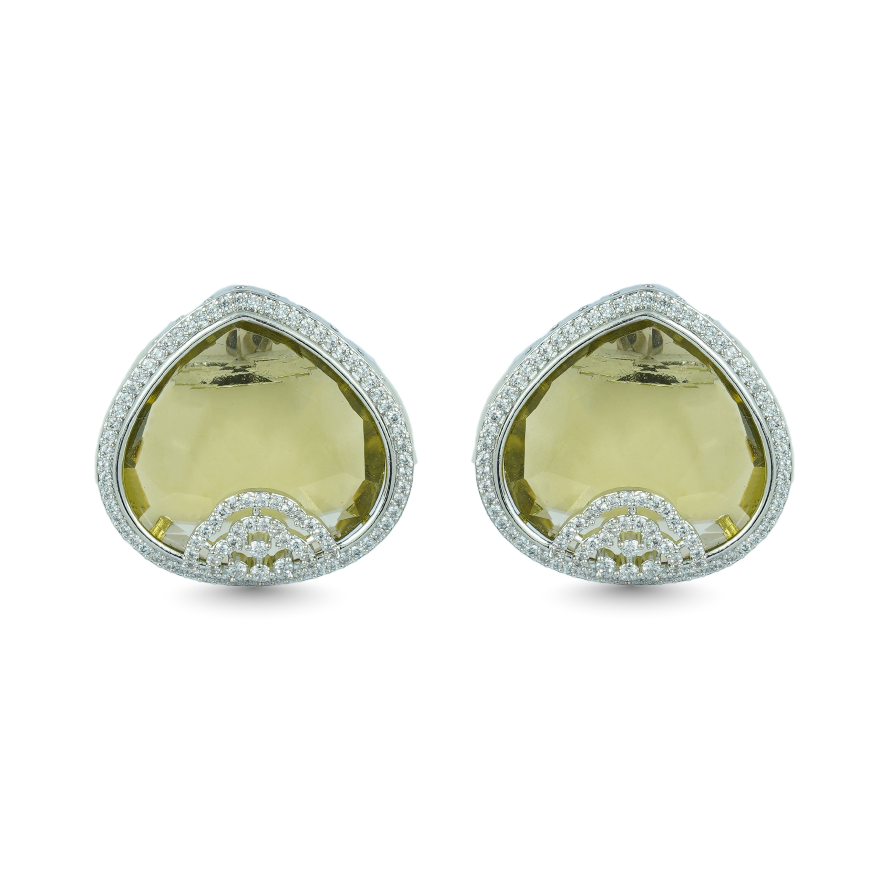 Solstice Shine | Premium CZ Crystal Stud Earring