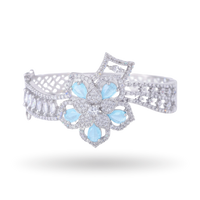 Star Trove | Aquamarine | Luxury CZ Crystal Bracelet