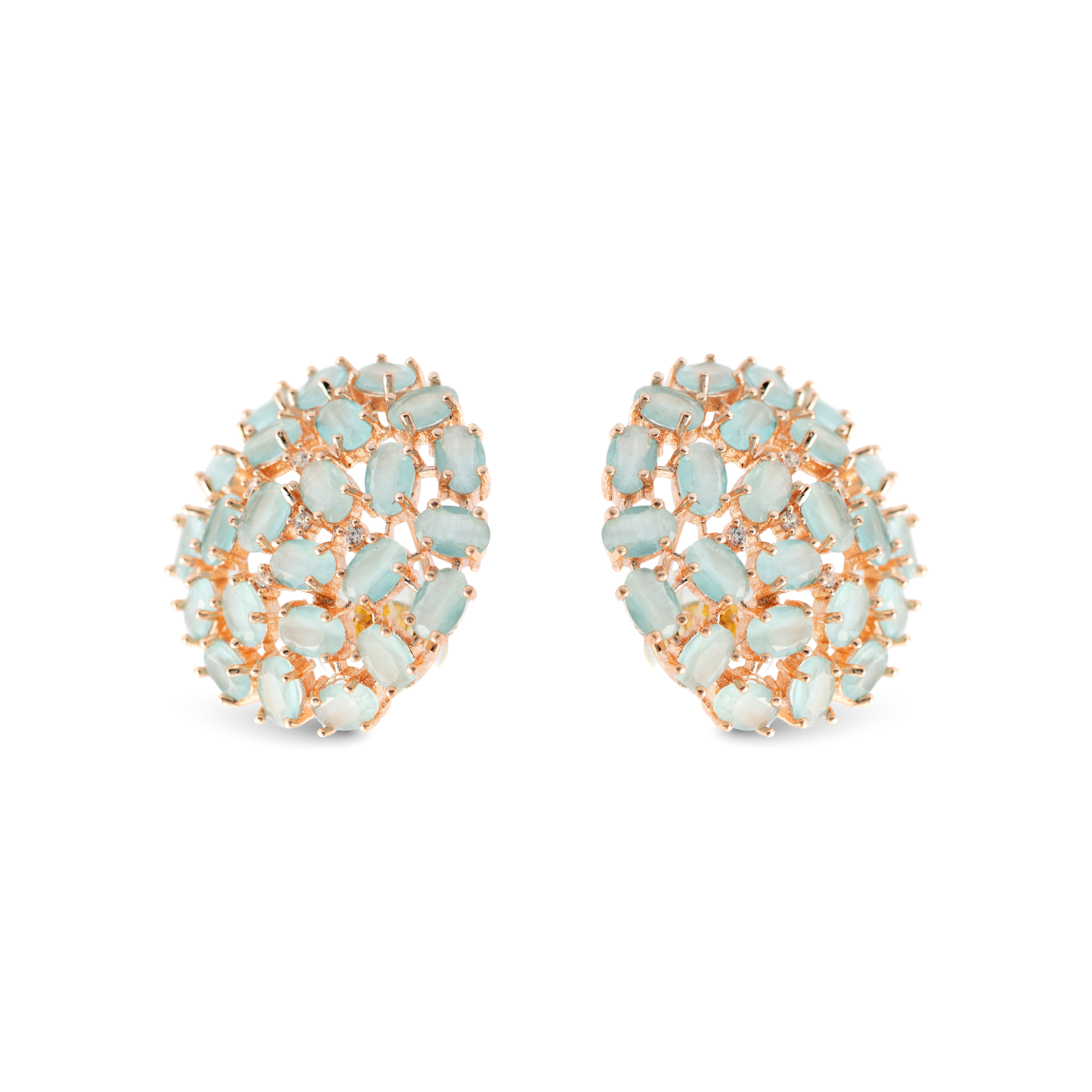 Sunburst Splendour | Luxury CZ Crystal Earring