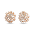 Sunburst Splendour | White | Luxury CZ Crystal Earring