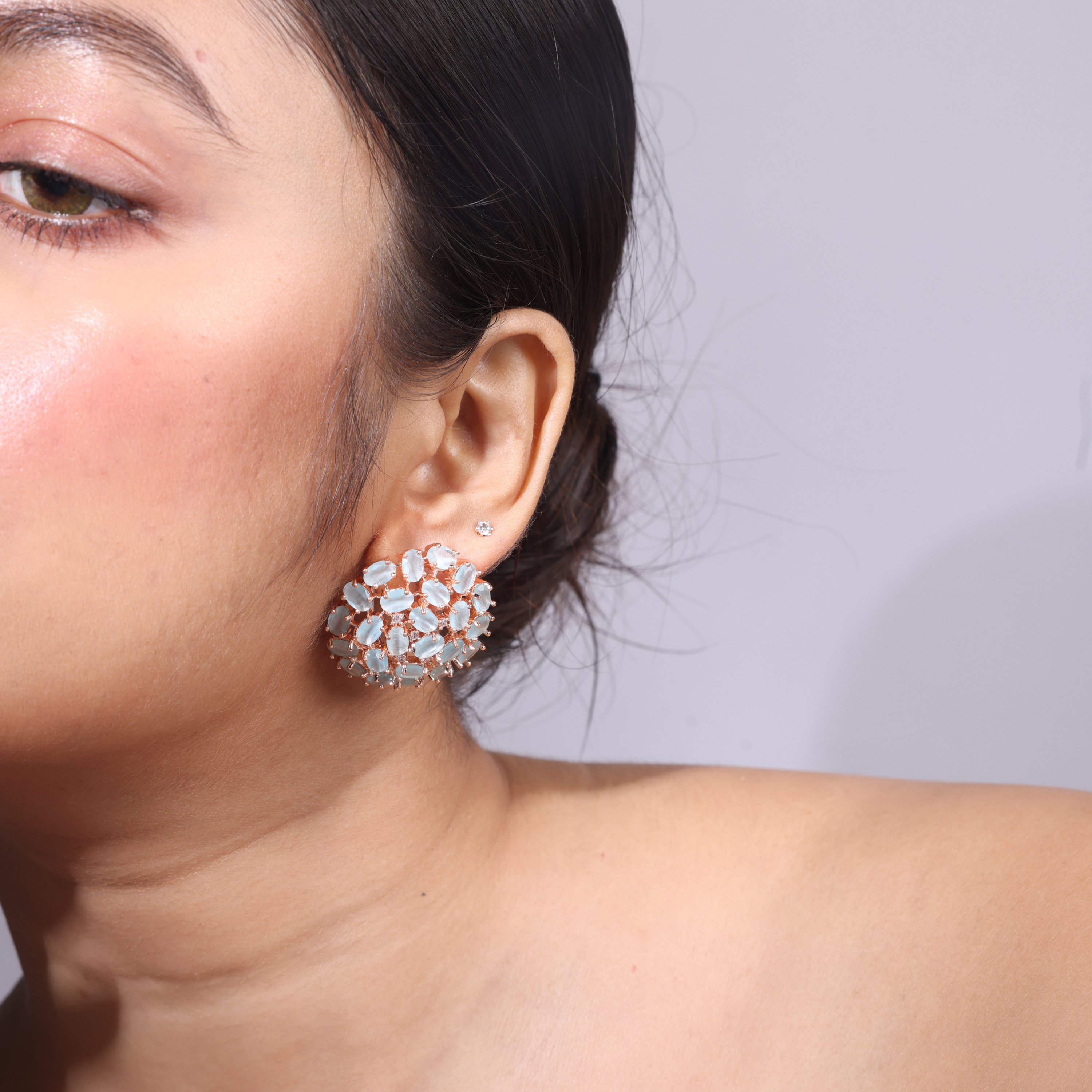 Sunburst Splendour | Luxury CZ Crystal Earring