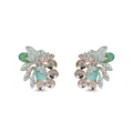 Orlane | Mint Green | Premium CZ Crystal Earrings