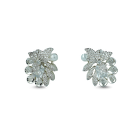 Orlane | White | Premium CZ Crystal Earrings