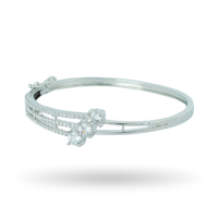 Trinity | Silverene | Premium CZ Crystal Bracelet