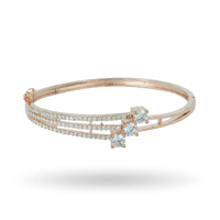 Trinity | Rose Rhapsody | Premium CZ Crystal Bracelet